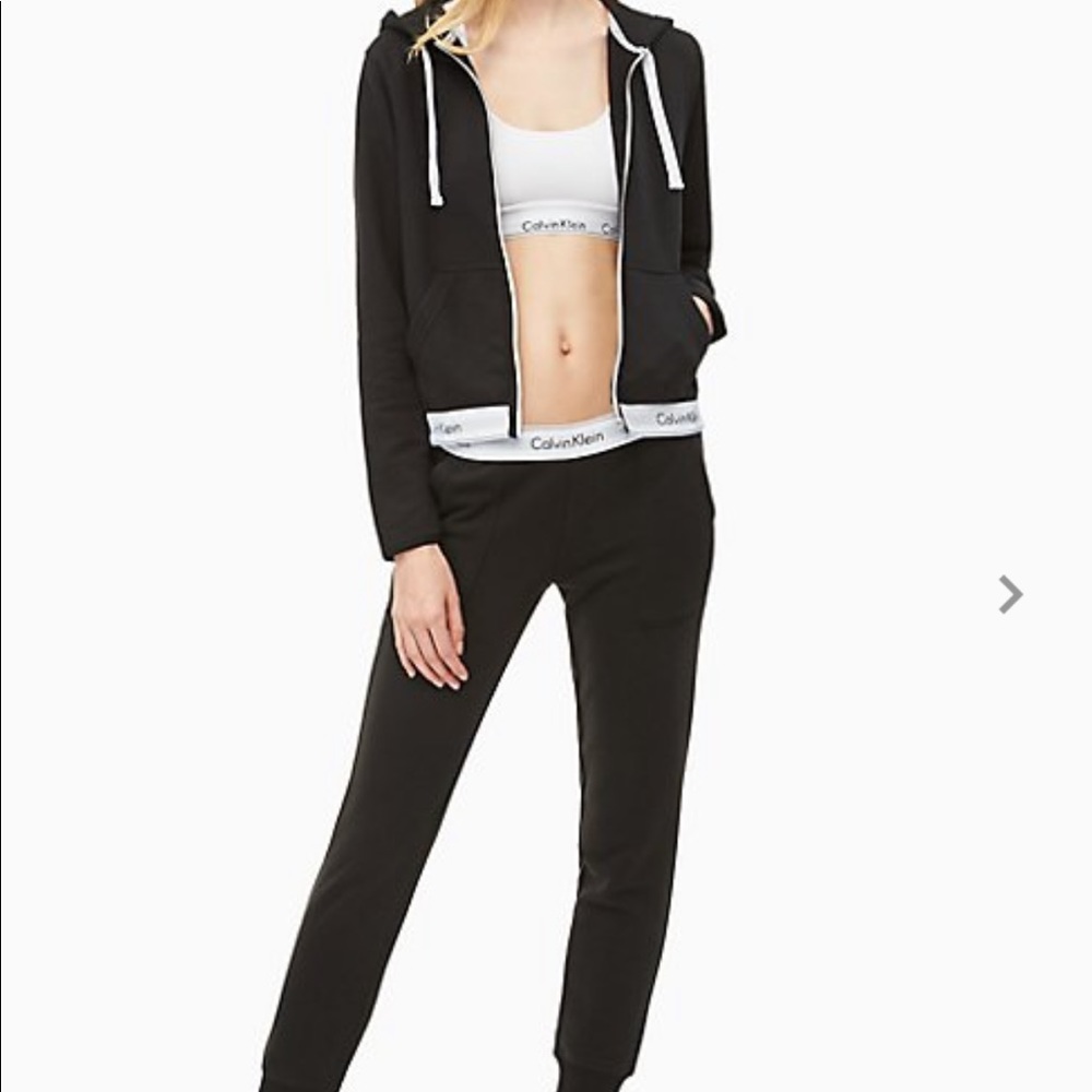 Calvin Klein Modern Cotton Lounge Pants & Hoodie